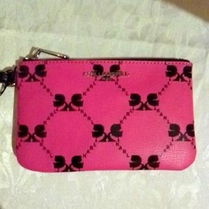 Karl Lagerfeld Pouch Wristlet